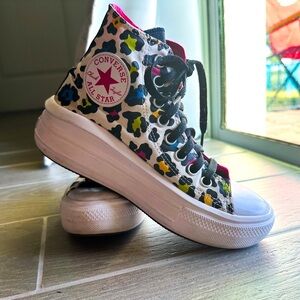 Platform High Top Converse Cheetah 4.5